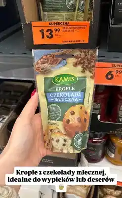 Biedronka Krople z czekolady mlecznej oferta