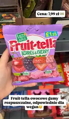 Biedronka Gumy rozpuszczalne Berries & Cherry oferta