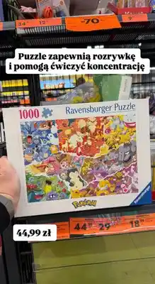 Biedronka Puzzle Pokemon 1000 elementów oferta