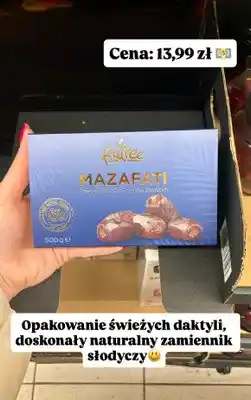 Biedronka Daktyle świeże Mazafati oferta