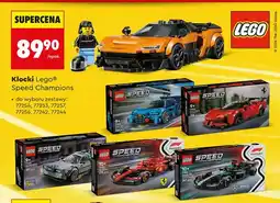 Biedronka Klocki Lego Speed Champions (77254, 77253, 77257, 77256, 77242, 77244) oferta