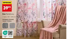 Biedronka Koc flanelowy 150 x 200 cm oferta