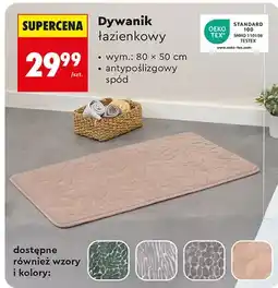 Biedronka Dywanik łazienkowy 80 x 50 cm oferta