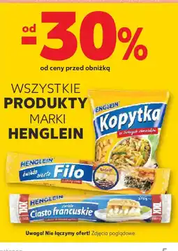Kaufland Produkty marki Henglein oferta