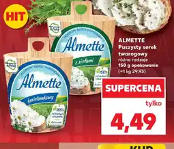 Kaufland Almette Puszysty serek twarogowy oferta