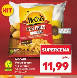 Kaufland McCain Frytki proste 1-2-3 Fries Original oferta