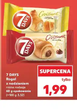 Kaufland 7 Days Rogal z nadzieniem oferta