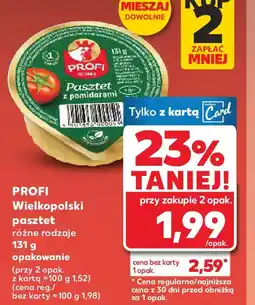 Kaufland Profi Wielkopolski pasztet oferta