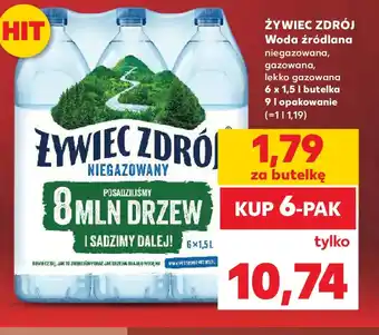 Kaufland Zywiec Zdrój Woda źródlana oferta