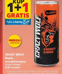 Kaufland Crazy Wolf Napój energetyzujący oferta