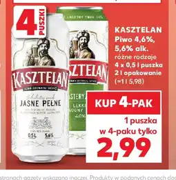 Kaufland Piwo Kasztelan oferta