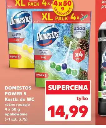Kaufland Domestos Power 5 kostki do WC oferta