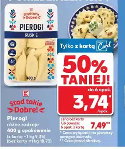 Kaufland Stąd takie Dobre! Pierogi oferta