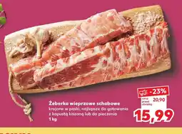 Kaufland Zeberka wieprzowe schabowe oferta