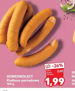 Kaufland Dobrowolscy Kiełbasa parówkowa oferta