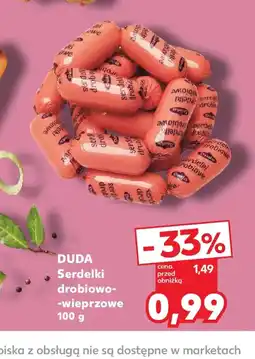 Kaufland DUDA Serdelki drobiowo-wieprzowe oferta
