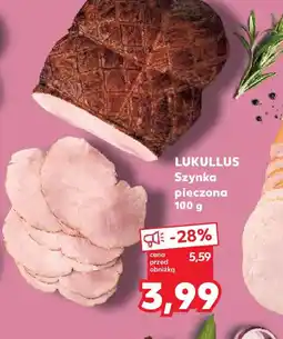 Kaufland Lukullus Szynka pieczona oferta