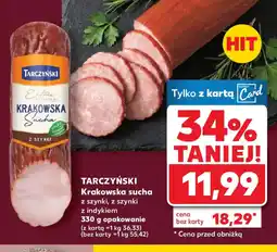 Kaufland Tarczyński Krakowska sucha oferta