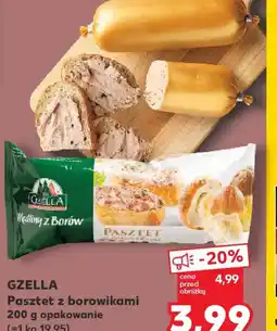 Kaufland Pasztet z borowikami Gzella oferta