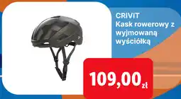 Lidl CRIVIT Kask rowerowy z wyjmowaną wyściółką oferta