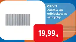 Lidl CRIVIT Zestaw 36 odblasków na szprychy oferta