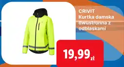 Lidl CRIVIT Kurtka damska dwustronna z odblaskami oferta