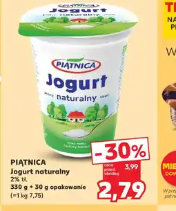 Kaufland Piątnica Jogurt naturalny oferta