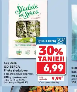 Kaufland Sledzie od Serca Filety śledziowe oferta