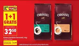 Biedronka Kawa ziarnista Carousel, 1 kg: classic i crema oferta