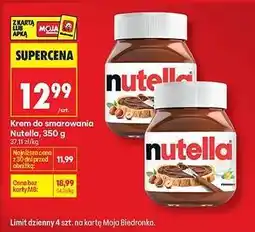 Biedronka Krem do smarowania Nutella 350 g oferta