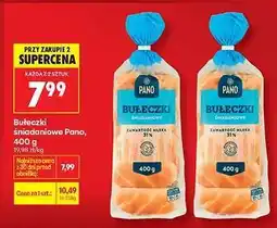 Biedronka bułeczki śniadaniowe Pano , 400 g oferta