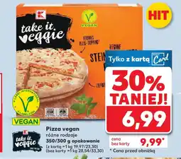 Kaufland Kaufland Pizza vegan oferta