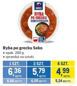 Makro Ryba po grecku Seko oferta
