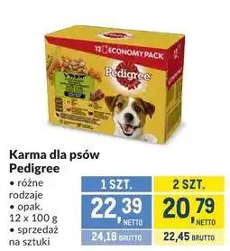 Makro Karma dla psów Pedigree różne rodzaje oferta