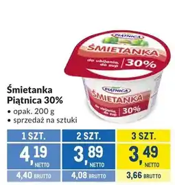 Makro Śmietanka 30% oferta