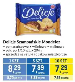Makro Delicje Szampańskie Mondelez oferta