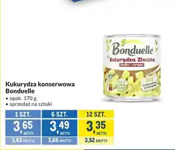 Makro Kukurydza konserwowa Bonduelle złocista oferta