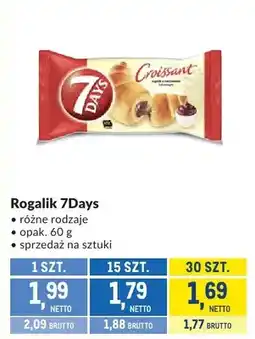 Makro Rogalik 7Days różne rodzaje oferta