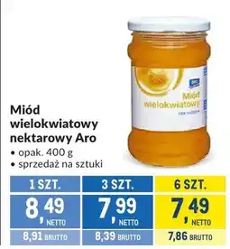 Makro Miód wielokwiatowy nektarowy Aro oferta