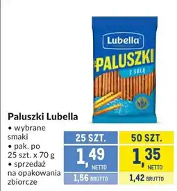 Makro Paluszki Lubella wybrane smaki oferta