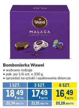 Makro Bombonierka Wawel wybrane rodzaje oferta