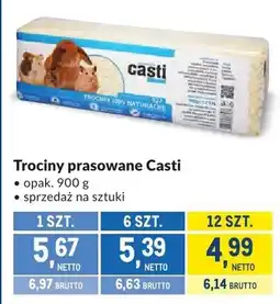 Makro Trociny prasowane Casti oferta