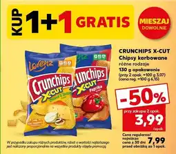 Kaufland Chipsy karbowane różne rodzaje oferta