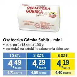 Makro Osełeczka Górska Sobik mini oferta