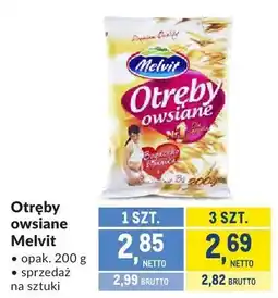 Makro Otręby owsiane Melvit oferta