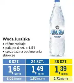 Makro Woda Jurajska Sport oferta