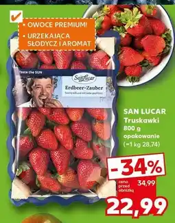 Kaufland Truskawki San Lucar oferta
