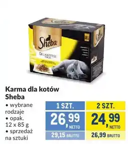 Makro Karma dla kotów Sheba wybrane rodzaje oferta