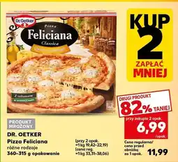 Kaufland Pizza Feliciana różne rodzaje oferta