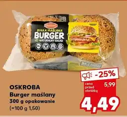 Kaufland Burger maślany oferta